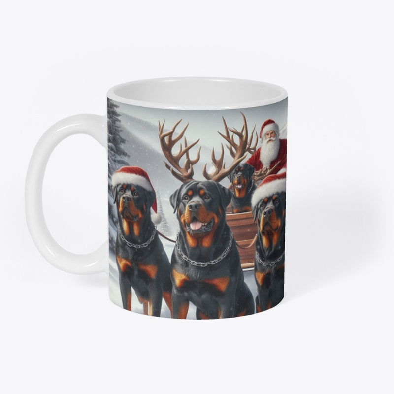 Rottweilers & Santa