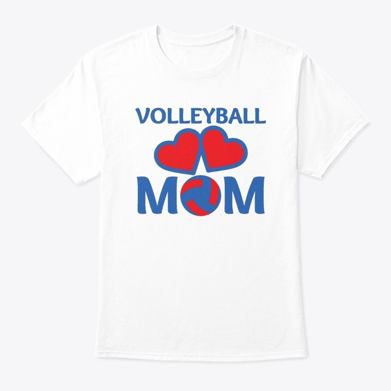 Volleyball Mom Hearts
