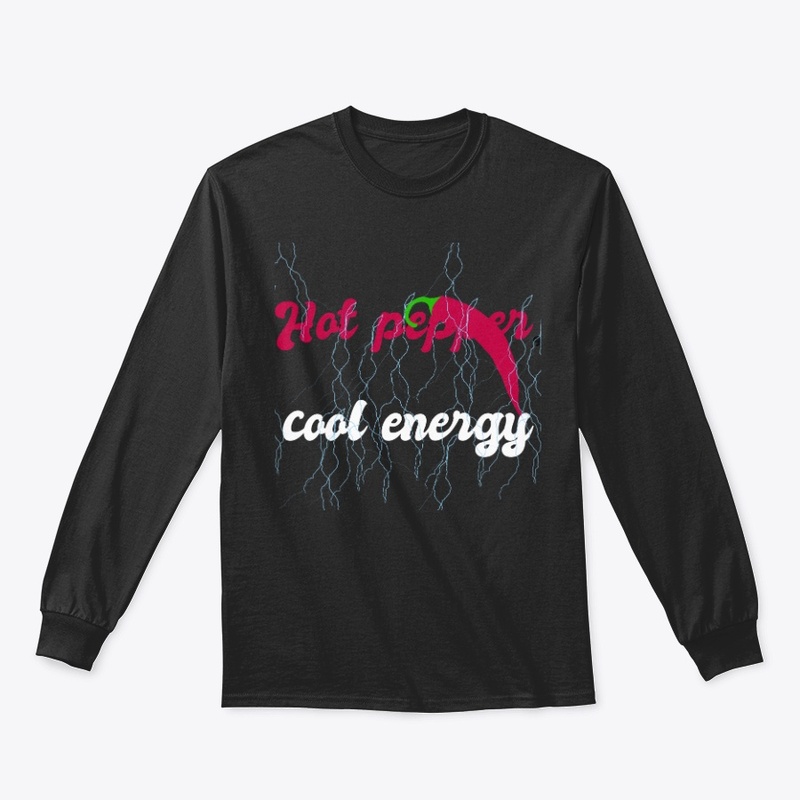 Hot Pepper, Cool Energy typography 