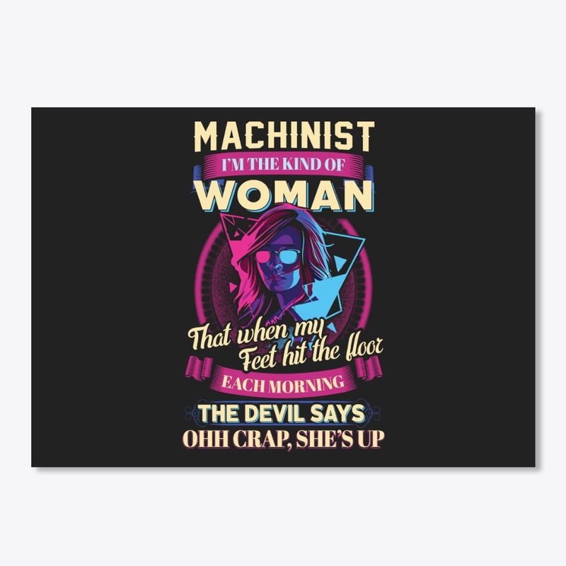 Kind of Female Machinist hoodie