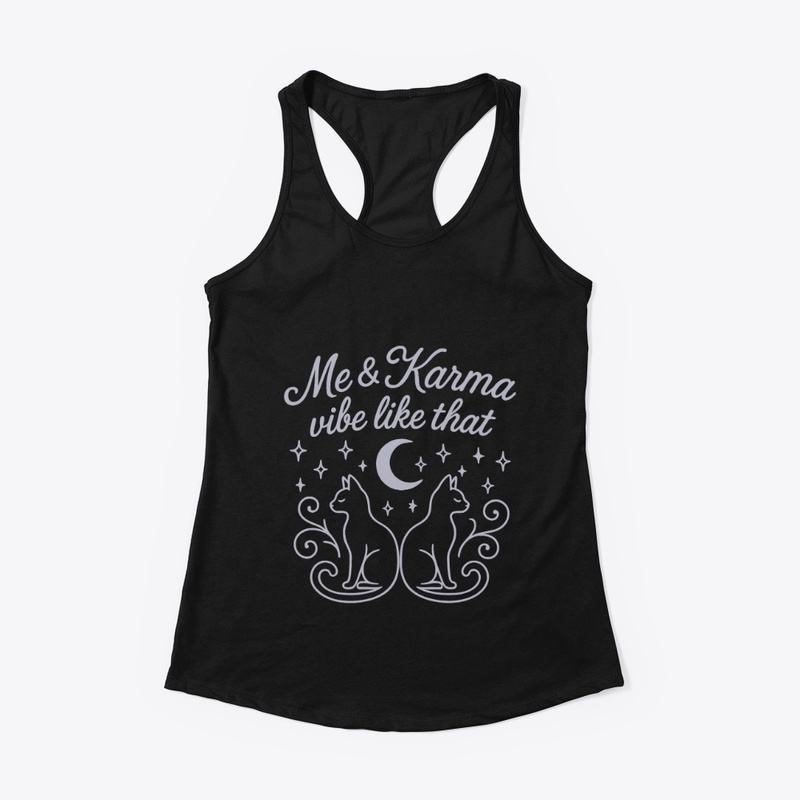 Me and Karma Vibe Like That Tee