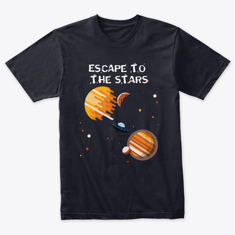 escape to stars space jam planets moon