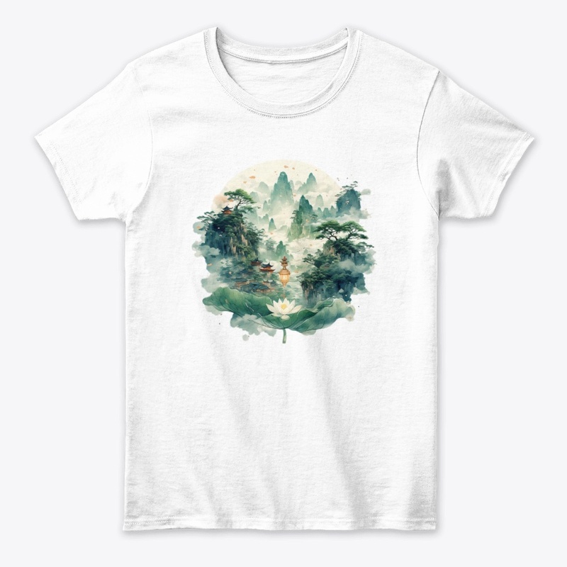 Zen Mountainscape