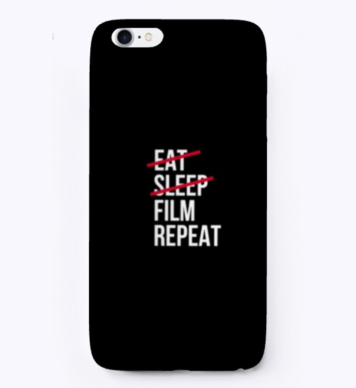 Eat Sleep Film Repeat design