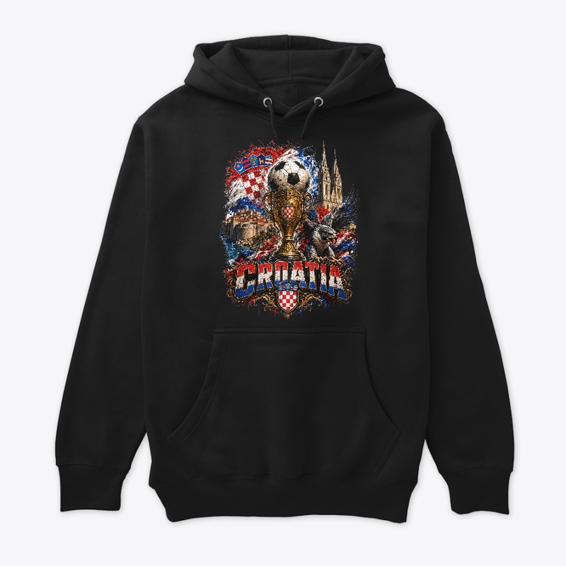 Croatia Football Pride T-Shirt