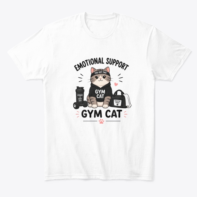 Emotional Support Gym Cat