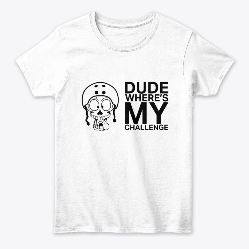 Retro Dude Where's My Challenge Design