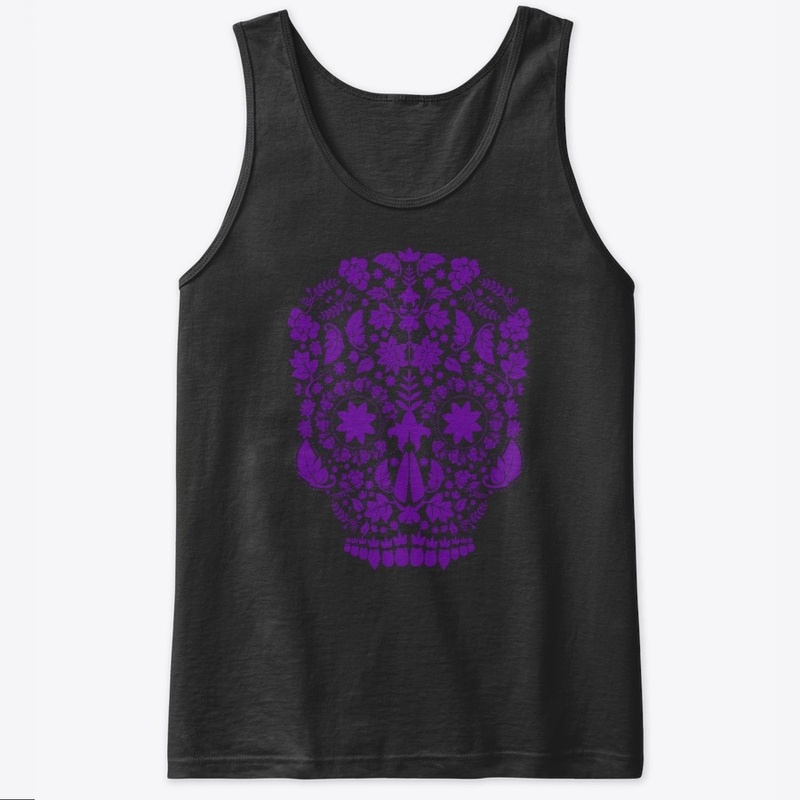 Purple Sugar Skull