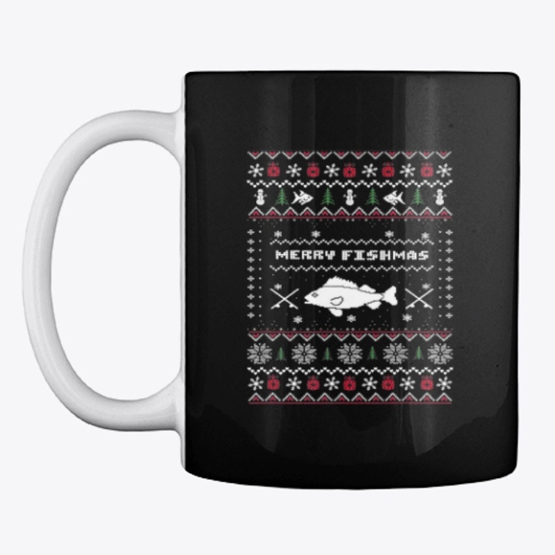 Ugly FISHING Christmas Bass Fish Apparel