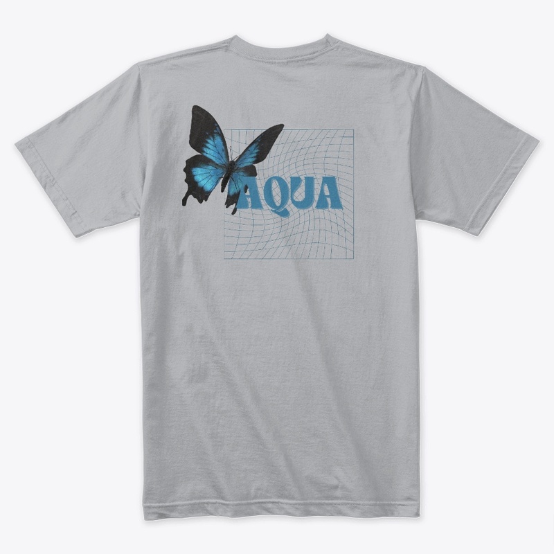 AQUA BUTTERFLY graphic clothes