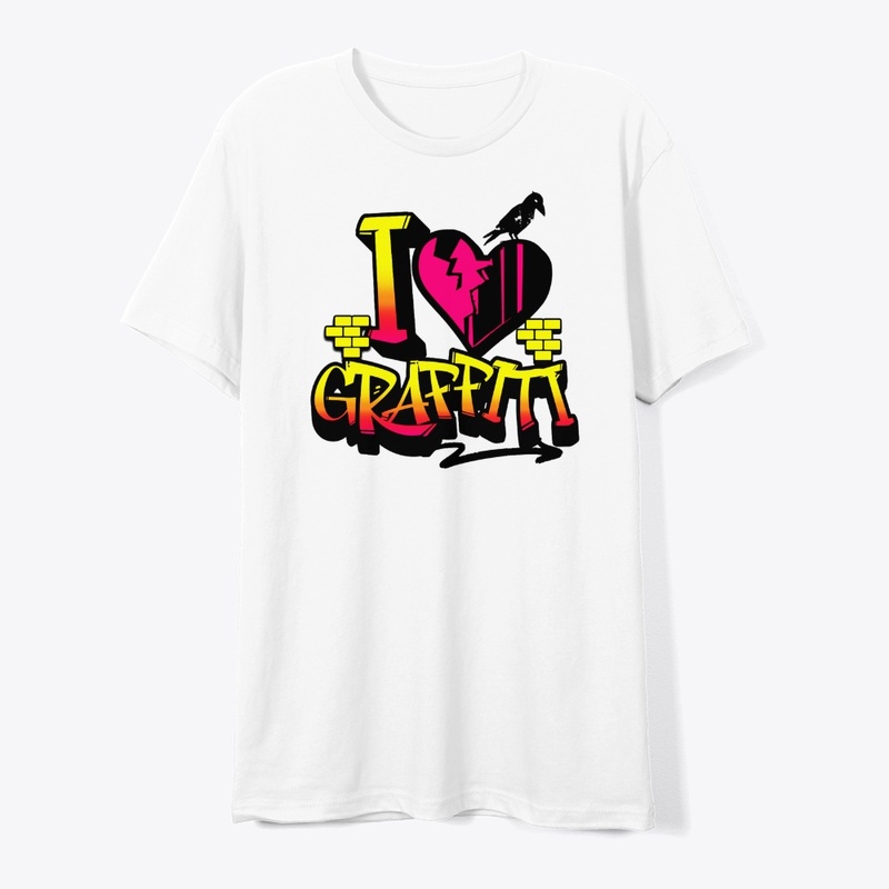 I Love Graffiti T Shirt