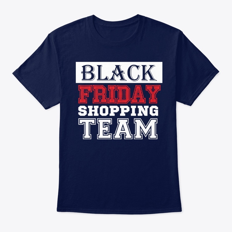 t-shirt for black friday shopping team
