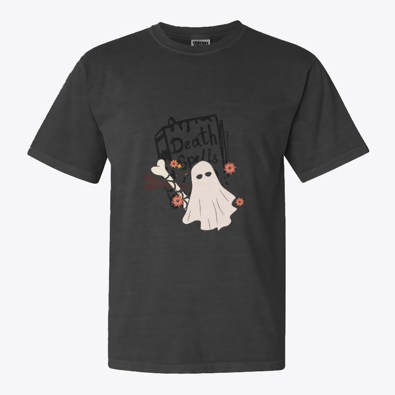 Death Spell Cute Halloween Ghost Design 