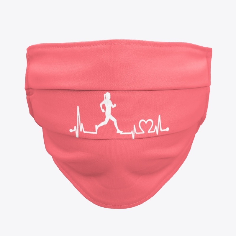 WOMEN'S LOVE RUNNING  HEARTBEAT 