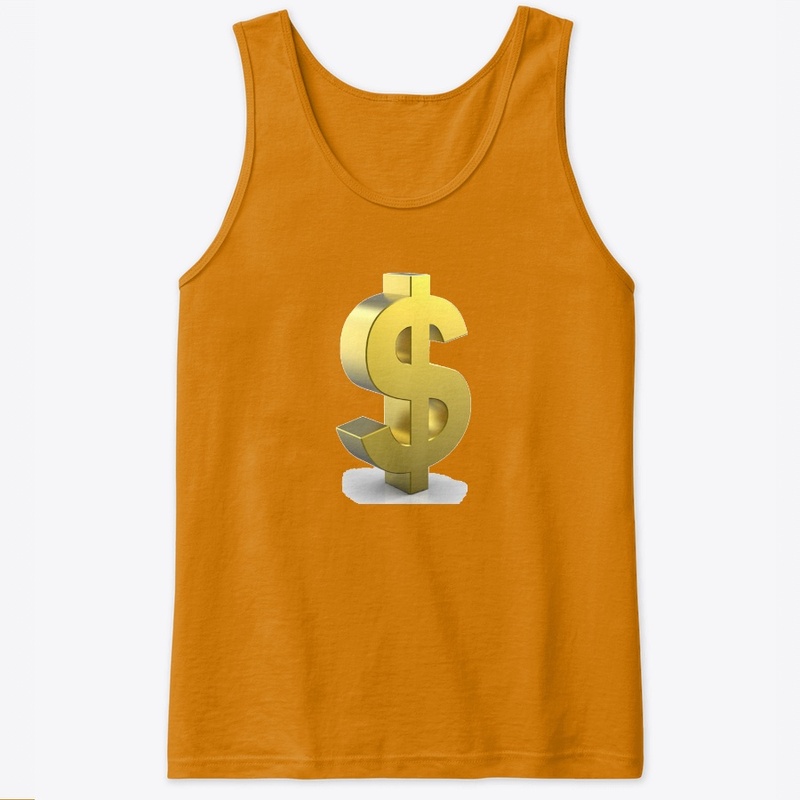 Dollar design Tank Tops for unisex.