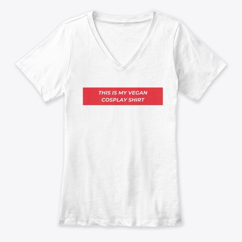 This is my vegan cosplay shirt