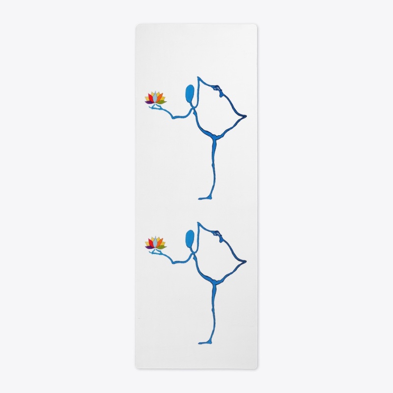 Yoga Lotus Flower Yoga Mat