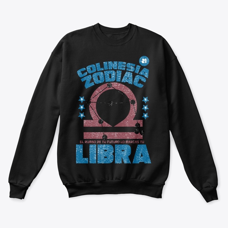 LIBRA COLINESIA ZODIAC CLEAR STARSIGN
