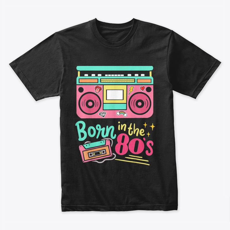 Born In The 80S Cassette Tape