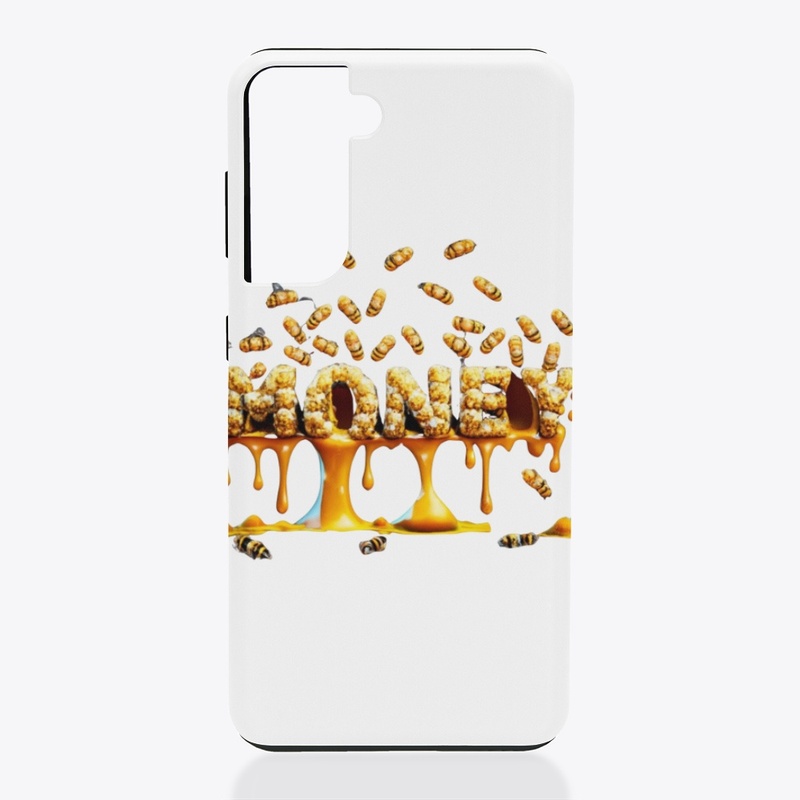 Money with honey bee