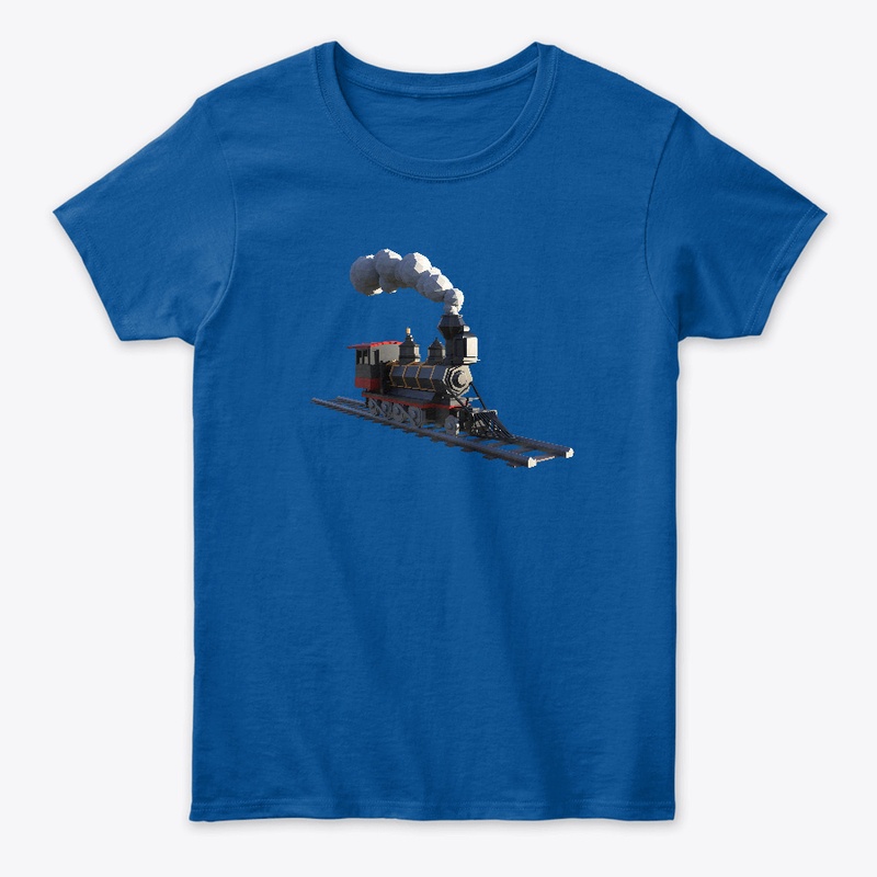Low Poly Train T-Shirt