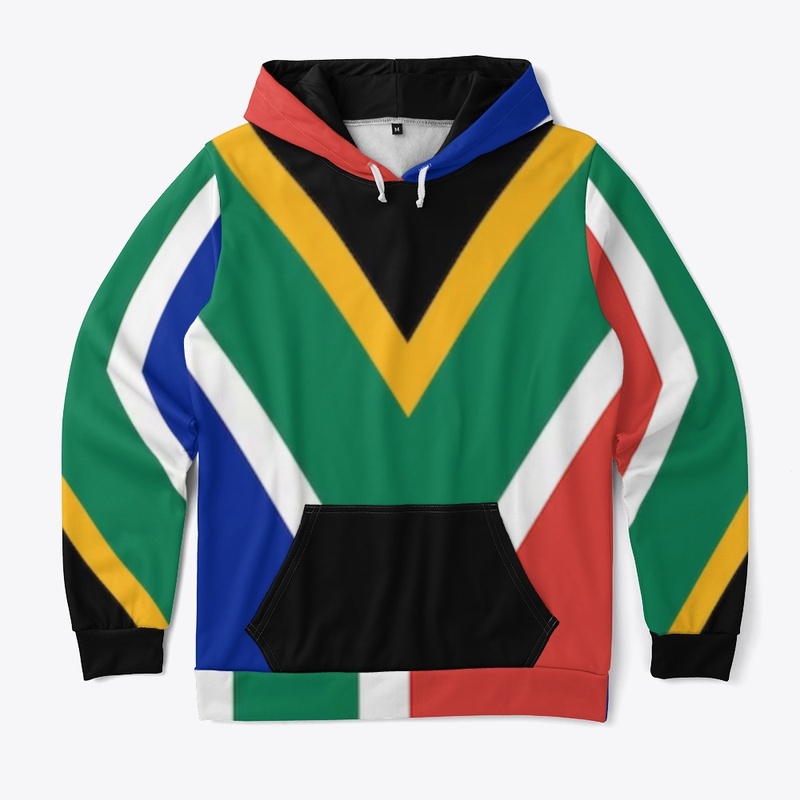 South African flag pattern