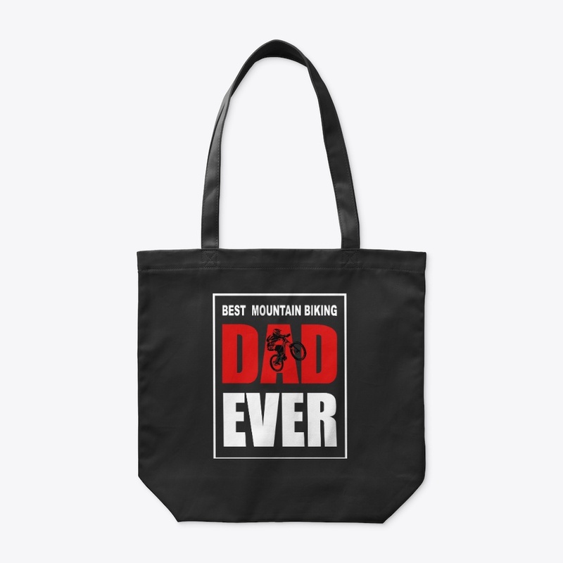 Best Mountain Biking Dad Ever T-shirt 