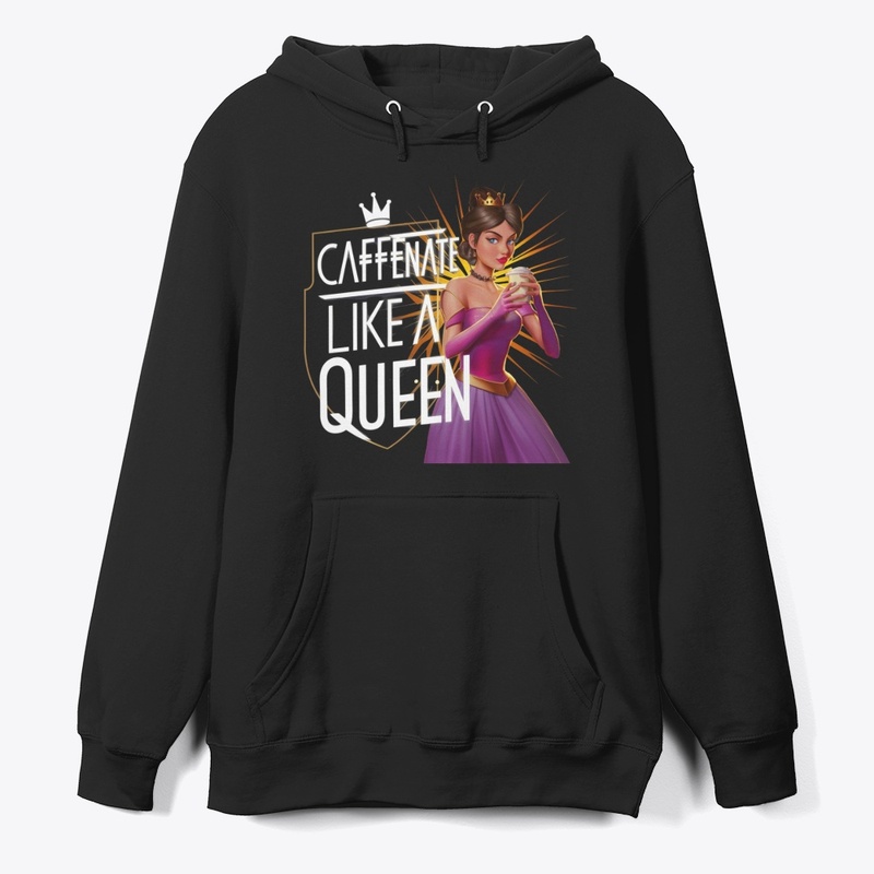 Queen of Caffeine Tee