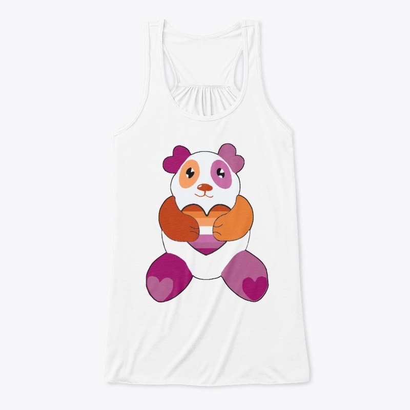 Lesbian Pride Panda