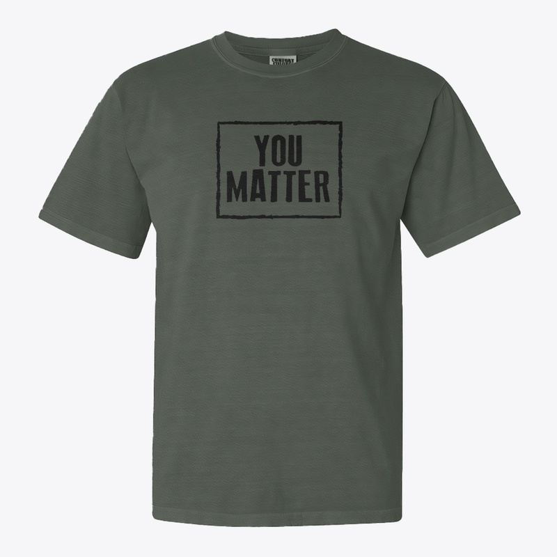 YOU MATTER BLACK LETTERING COLLECTION