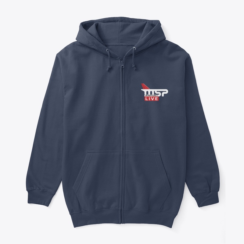 MSP Live Unisex Full Zip Hoodie
