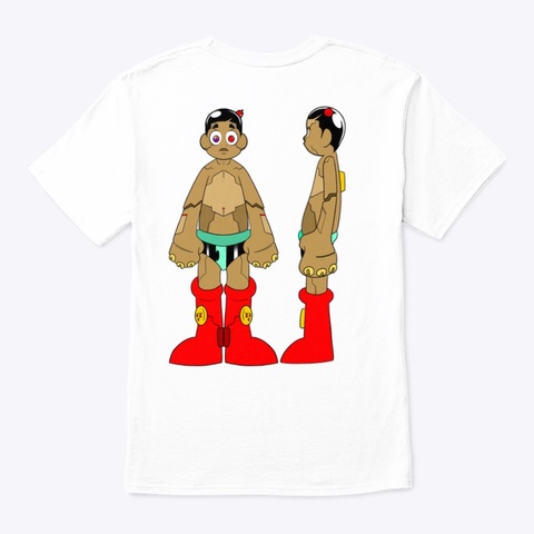 Art Official  White T-Shirt Back