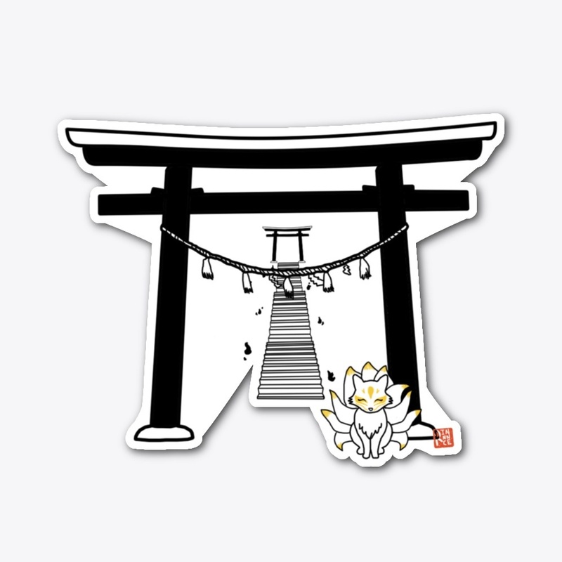Black Kitsune Shrine