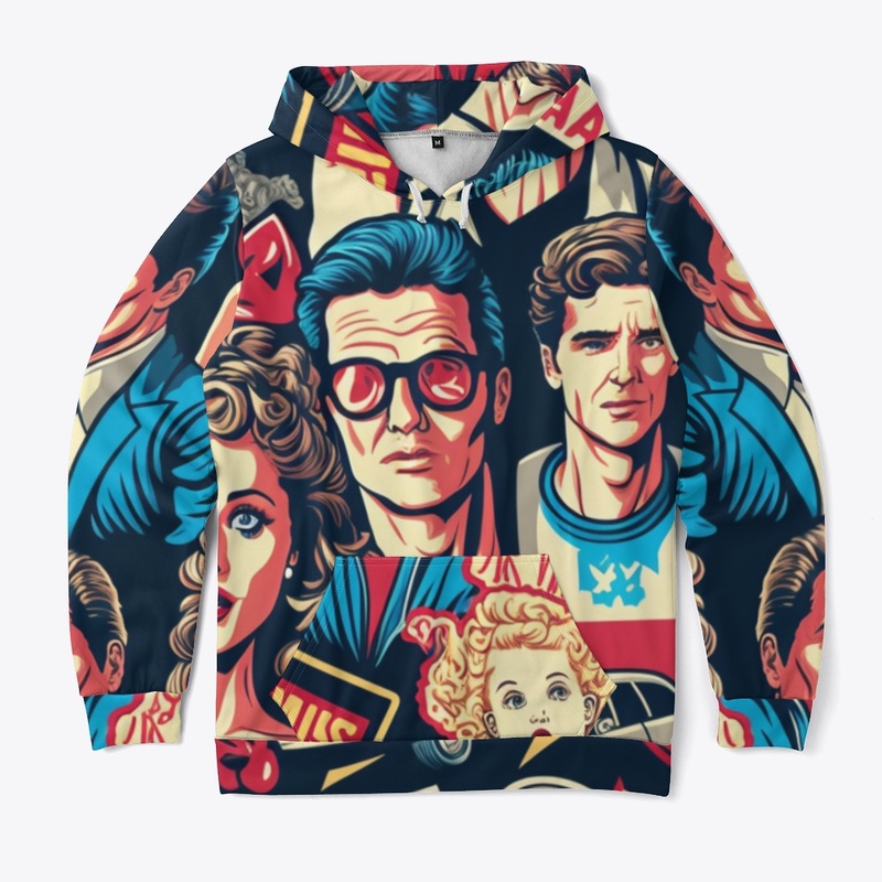 Iconic Pop Culture Hoodie