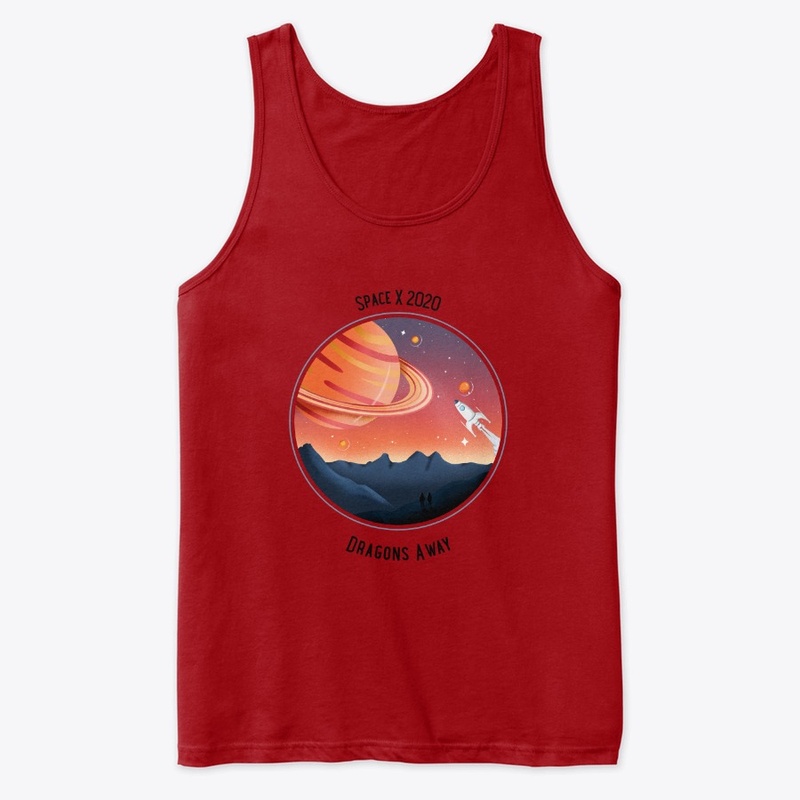 Space X Rocket to Saturn