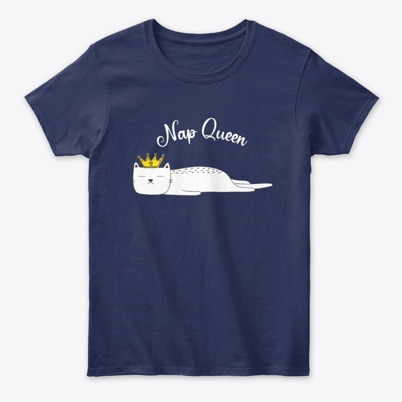 Nap Queen - Cat with Crown