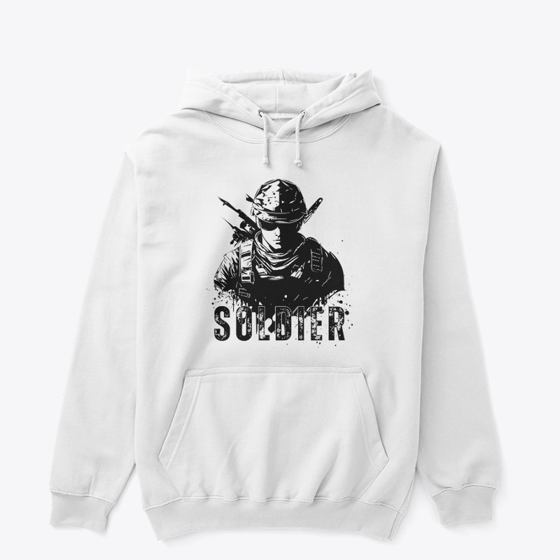 Soldier white tshirt 