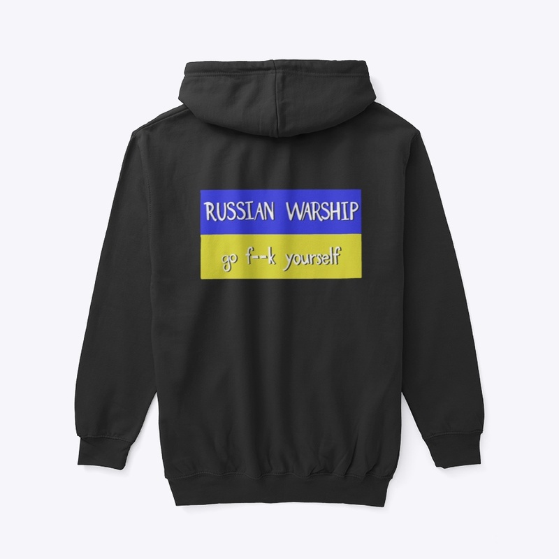 RUSSIAN WARSHIP GO F YOURSELF W UA FLAG2