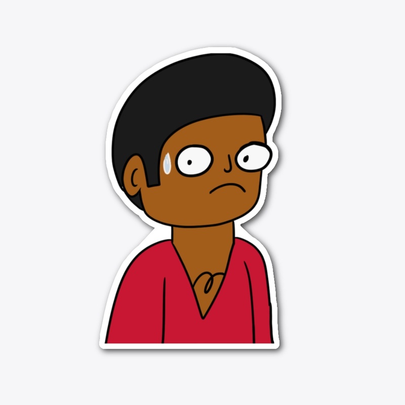 Fro-Man Scared