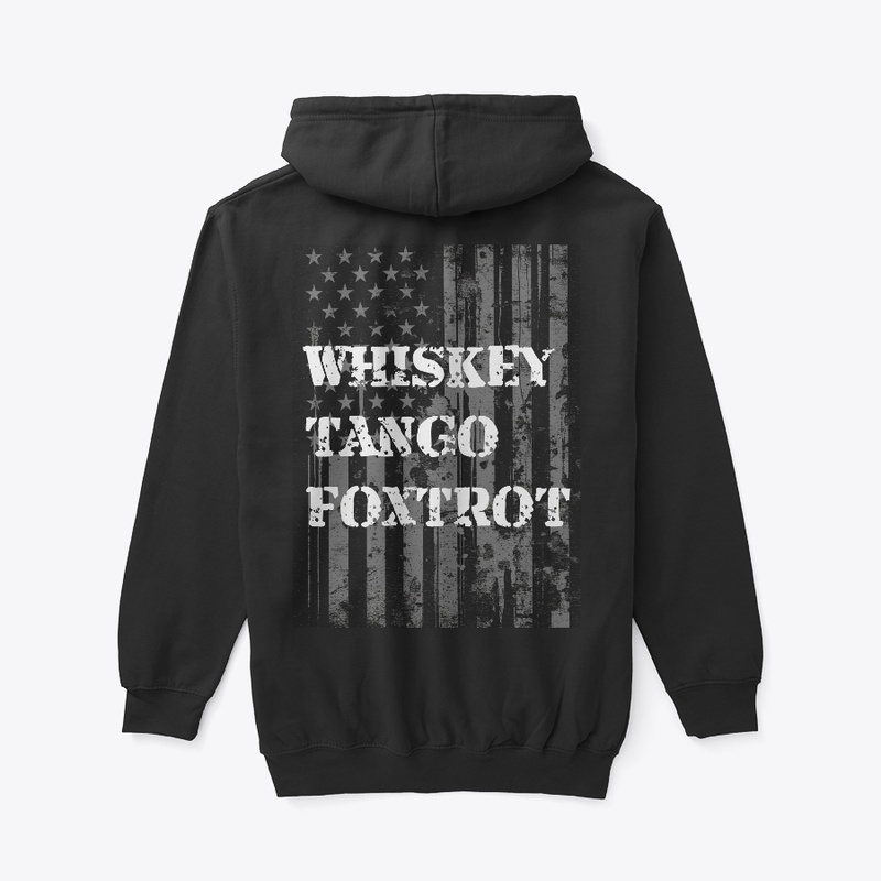 WTF Whiskey Tango Foxtrot American Flag