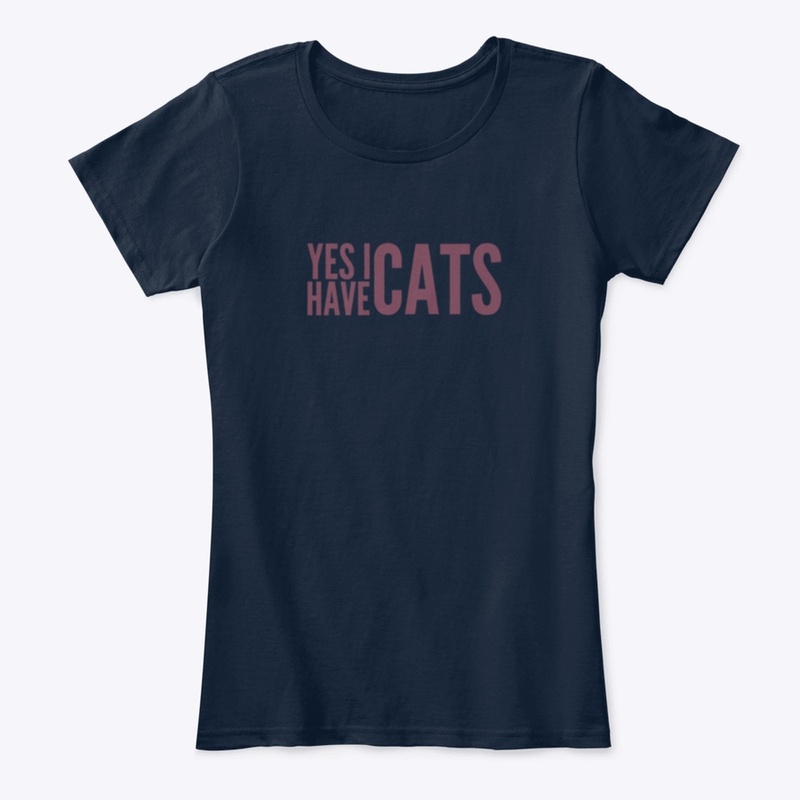 Yes, I Have Cats Lifestyle Shirt