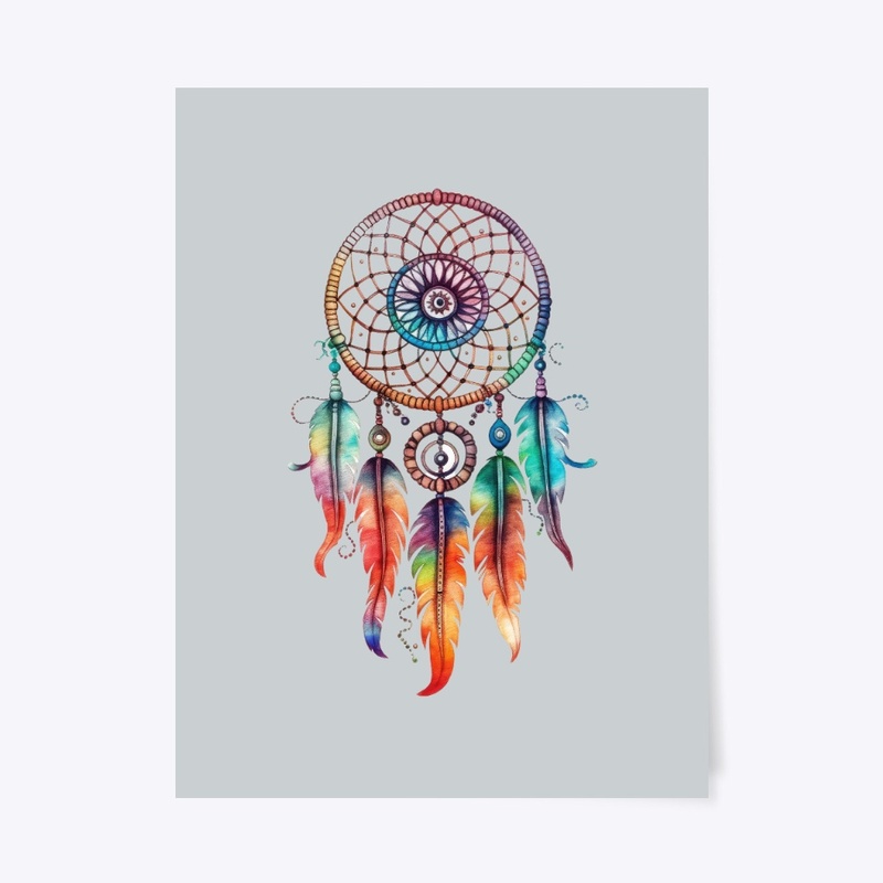Watercolor Dreamcatcher