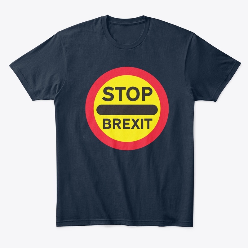 Stop Brexit Lollipop School Patrol Sign