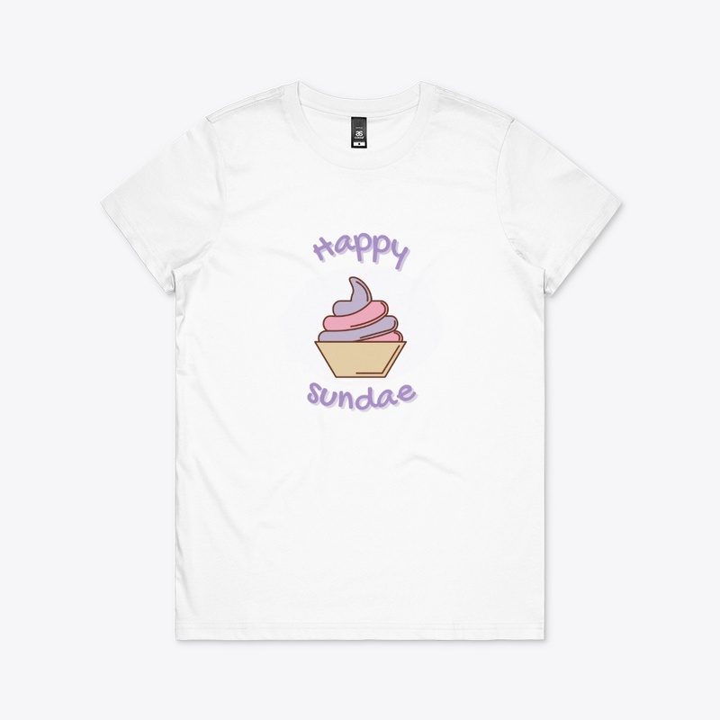 HAPPY SUNDAE TSHIRT