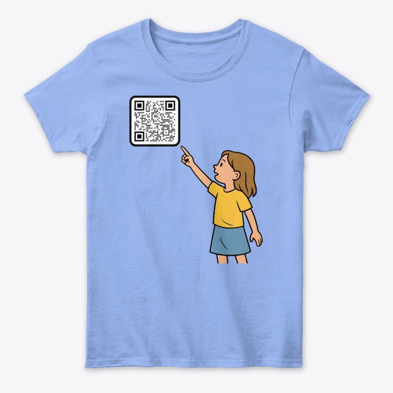 QR-ious Girl