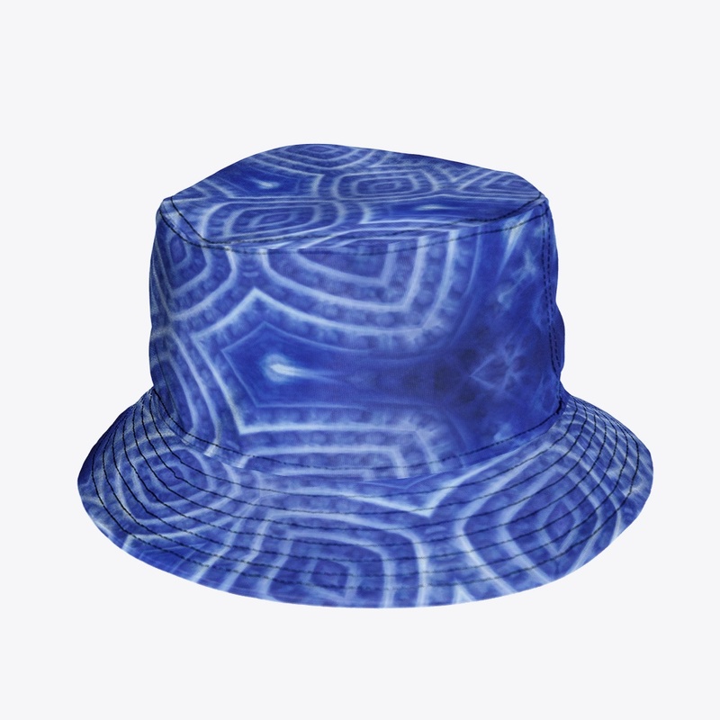 Blue and White Kaleidoscope