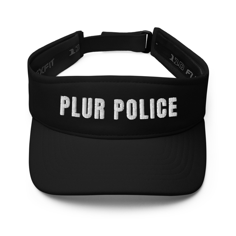 PLUR Police Sun Visor