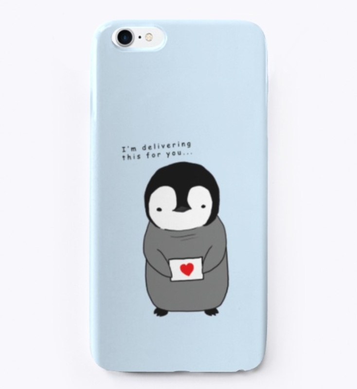 Love Letter - Cute Baby Penguin Design