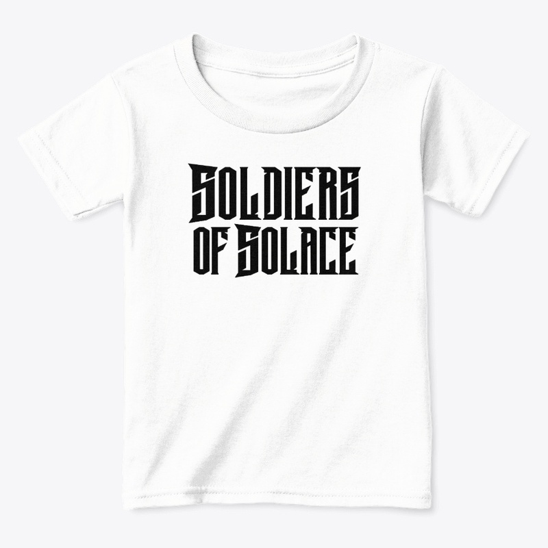 Black on white name front/logo back