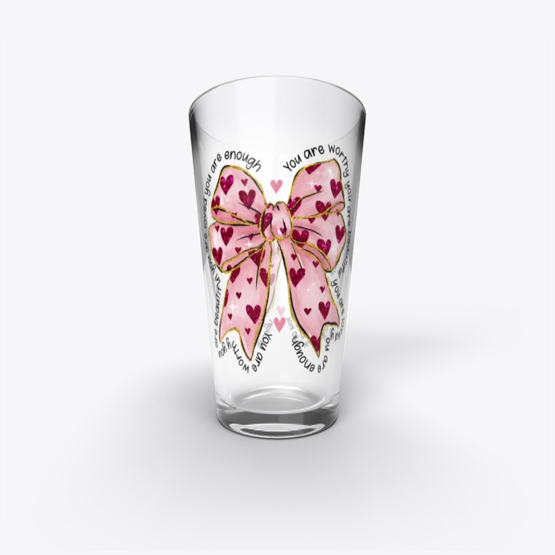 Valentine's Day Cute Heart Coquette Bow